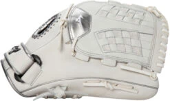 12.5 Inch Mizuno MVP Prime SE GMVP1250PSEF8-White/Silver Women's Fastpitch Softball Glove -Rawlings Store 12 5 inch mizuno mvp prime se gmvp1250psef8 white silver women s fastpitch softball glove 11