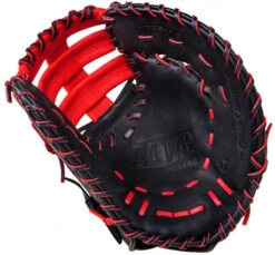 13 Inch Mizuno MVP Prime SE Navy/Red GXF50PSE3 Adult Baseball First Base Mitt -Rawlings Store 13 inch mizuno mvp prime se navy red gxf50pse3 adult baseball first base mitt 8