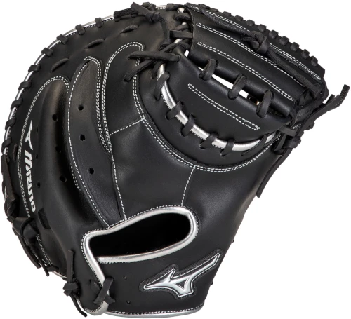 34 Inch Mizuno MVP Prime SE GXC50PSE8-Black/Silver Adult Baseball Catcher Mitt 3 34 Inch Mizuno MVP Prime SE GXC50PSE8-Black/Silver Adult Baseball Catcher Mitt
