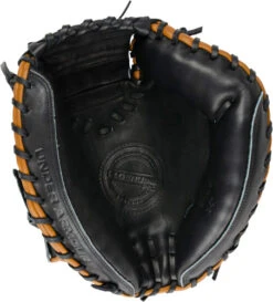 34 Inch Under Armour Genuine Pro 2.0 Black/Caramel Adult Baseball Catcher Mitt UAFGGP2-CM -Rawlings Store 34 inch under armour genuine pro 2 0 black caramel adult baseball catcher mitt uafggp2 cm 9