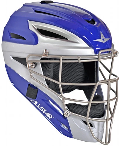 All-Star Professional - MVP4000TI - Professional College Level Armour Clad Titanium Catcher's Helmet 3 All-Star Professional - MVP4000TI - Professional College Level Armour Clad Titanium Catcher's Helmet