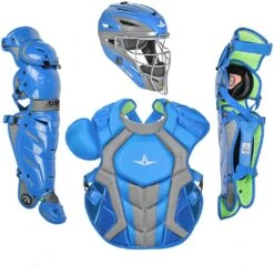 All-Star System 7 Axis CKCCPRO1XTT Adult Baseball Professional Level Two Tone Catcher's Gear Set -Rawlings Store all star system 7 axis ckccpro1xtt adult baseball professional level two tone catchers gear set 32