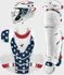 Easton Jen Schro The Very Best Stars & Stripes Women's Medium Fastpitch Softball Catchers Gear Set A165449SS -Rawlings Store easton jen schro the very best stars stripes medium fastpitch softball catchers gear set a165449ss 2