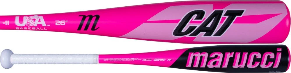 2022 Marucci CAT USA Balanced Pink Tee Ball Bat (-11oz) MTBCY11USAP 3 2022 Marucci CAT USA Balanced Pink Tee Ball Bat (-11oz) MTBCY11USAP