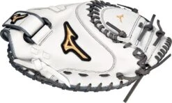 34 Inch Mizuno MVP Prime GXS50PF4W Women's Fastpitch Softball Catcher's Mitt 313071 -Rawlings Store mizuno mvp prime gxs50pf4w 34 inch womens fastpitch softball catchers mitt 313071 11
