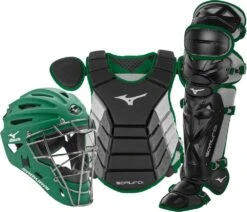 Mizuno Samurai 380417 Adult Baseball Catcher's Gear Set -Rawlings Store mizuno samurai 380417 adult baseball catcher s gear set 55