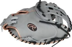 33 Inch Rawlings Heart Of The Hide Women's Fastpitch Softball Catcher's Mitt PROCM33FP-24G -Rawlings Store rawlings heart of the hide 33 inch womens fastpitch softball catchers mitt procm33fp24g 14