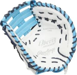 13 Inch Rawlings Liberty Advanced Color Series 4.0 Women's Fastpitch Softball Firstbase Mitt RLADCTSBWCBN -Rawlings Store rawlings liberty advanced color series 4 13 inch womens softball firstbase mitt rladctsbwcbn 12