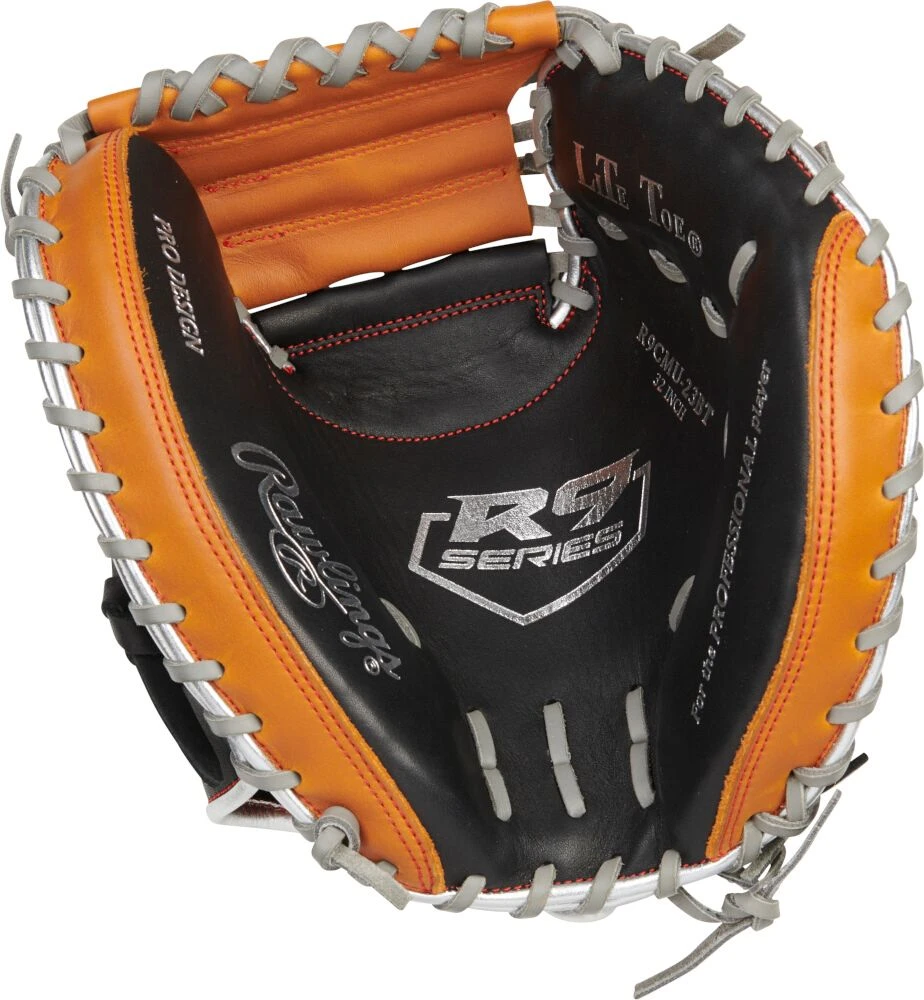 32 Inch Rawlings R9 Contour Youth Catcher Baseball Mitt R9CMU-23BT 4 32 Inch Rawlings R9 Contour Youth Catcher Baseball Mitt R9CMU-23BT - Image 2