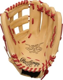12 Inch Rawlings Select Pro Lite Youth Pro Taper Baseball Glove SPL120BHC -Rawlings Store rawlings select pro lite 12 inch youth pro taper baseball glove spl120bhc 12