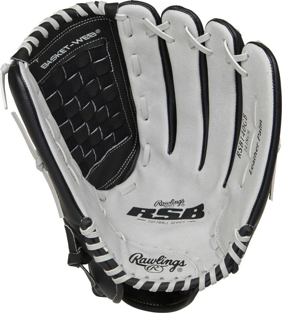 14 Inch Rawlings Softball Series Adult Slowpitch Softball Glove RSB140GB 4 14 Inch Rawlings Softball Series Adult Slowpitch Softball Glove RSB140GB - Image 2