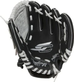 9.5 Inch Rawlings Sure Catch Youth Pro Taper Baseball Glove SC950BGB -Rawlings Store rawlings sure catch 95 inch youth pro taper baseball glove sc950bgb 10