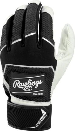 Rawlings Workhorse Adult Baseball Batting Gloves WH22BG