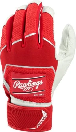 Rawlings Workhorse Youth Baseball Batting Gloves WH22BY -Rawlings Store rawlings workhorse youth baseball batting gloves wh22by 30