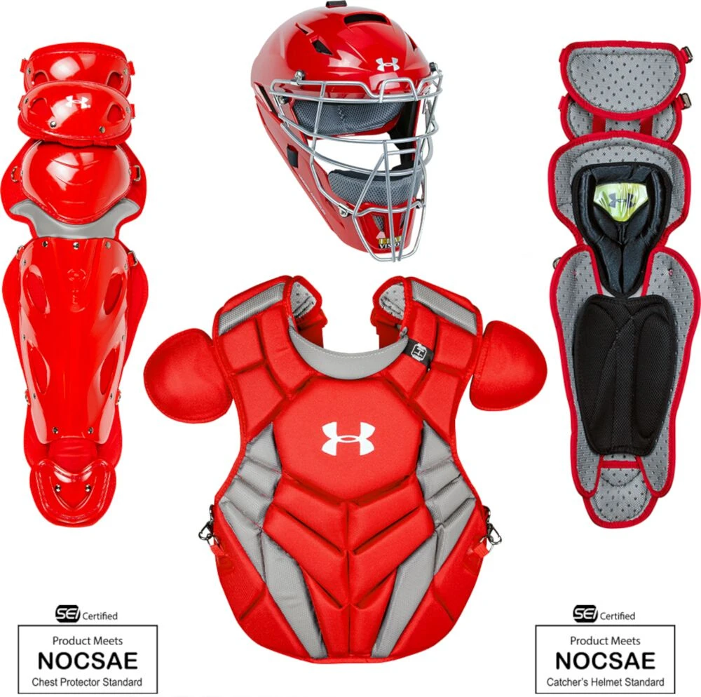 Under Armour Pro 4 Series Adult Baseball Catcher's Gear Set UACKCC4APRO 6 Under Armour Pro 4 Series Adult Baseball Catcher's Gear Set UACKCC4APRO - Image 4