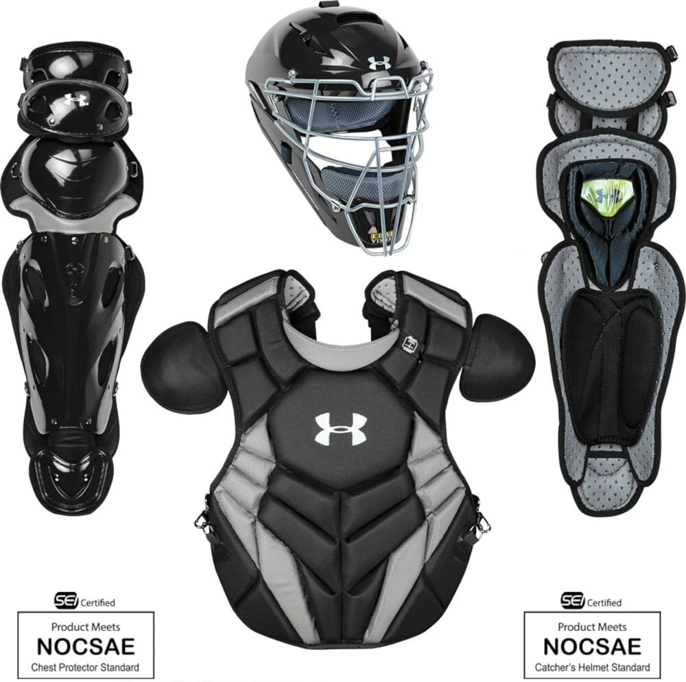 Under Armour Pro 4 Series Adult Baseball Catcher's Gear Set UACKCC4APRO 3 Under Armour Pro 4 Series Adult Baseball Catcher's Gear Set UACKCC4APRO