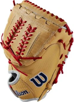 34 Inch Wilson A2000 SuperSkin Aubree Monroe Game Model Women's Fastpitch Softball Catcher Mitt WBW10024434 -Rawlings Store wilson a2000 superskin aubree monroe game model 34 inch womens fastpitch softball catcher mitt wbw10 13