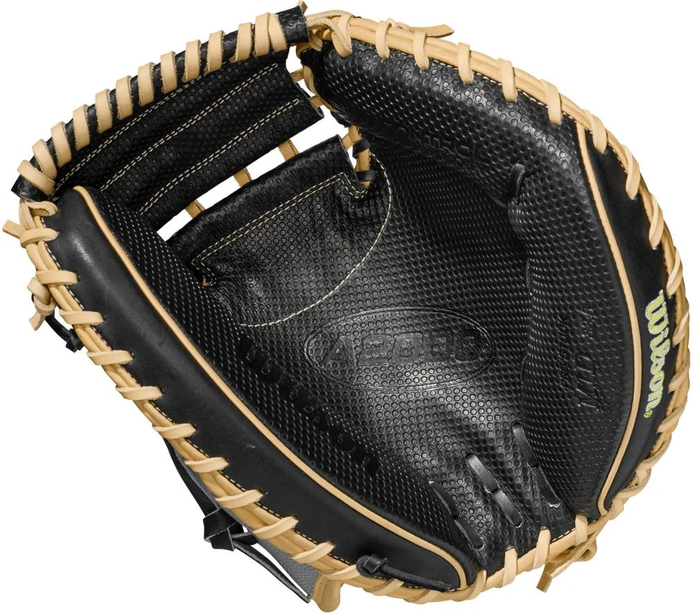 33.5 Inch Wilson A2000 SuperSkin Spin Control SCM1D Adult Baseball Catcher Mitt WBW100116335 4 33.5 Inch Wilson A2000 SuperSkin Spin Control SCM1D Adult Baseball Catcher Mitt WBW100116335 - Image 2