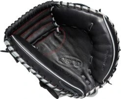 32 Inch Wilson A500 Youth Catcher's Baseball Mitt WBW10090732 -Rawlings Store wilson a500 youth 32 inch catchers baseball mitt wbw10090732 12