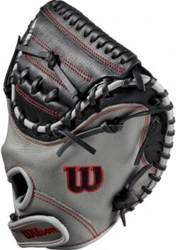 32 Inch Wilson A500 Youth Catcher's Baseball Mitt WBW10090732 -Rawlings Store wilson a500 youth 32 inch catchers baseball mitt wbw10090732 14