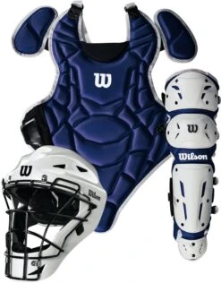 Wilson EZ Gear 2.0 Youth Large/XLarge Catcher's Gear Set WB57202LXL -Rawlings Store wilson ez gear 2 youth large xlarge catchers gear set wb57202lxl 23