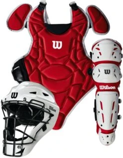 Wilson EZ Gear 2.0 Youth Small/Medium Catcher's Gear Set WB57202SM -Rawlings Store wilson ez gear 2 youth small medium catchers gear set wb57202sm 24